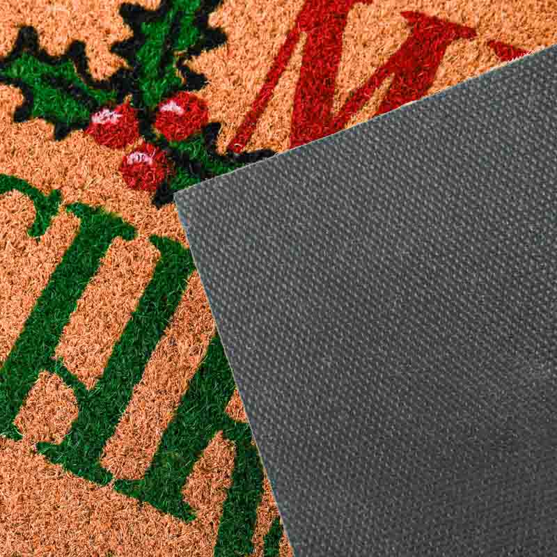 Tapis 'Merry Christmas' en coco