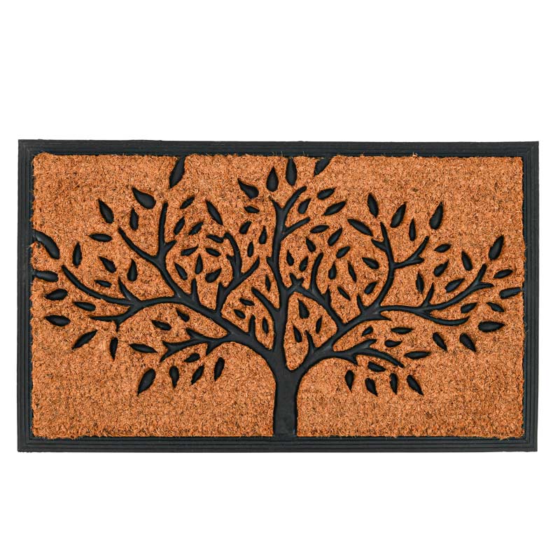 Tapis arbre de vie en coco