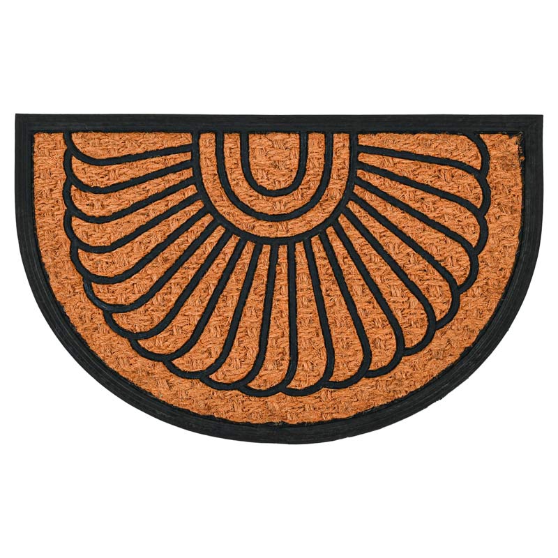 Tapis demi lune en coco