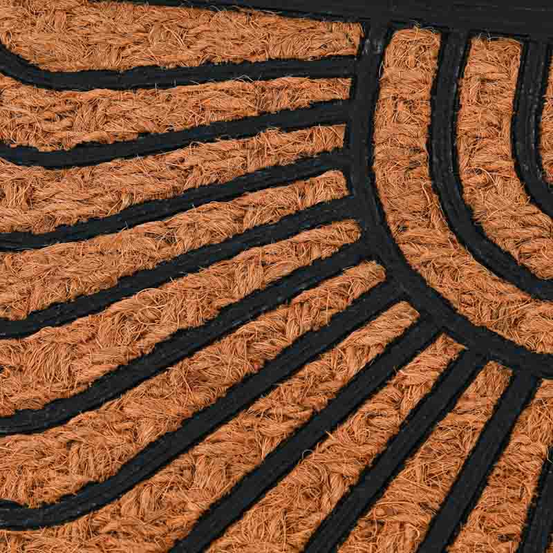 Tapis demi lune en coco