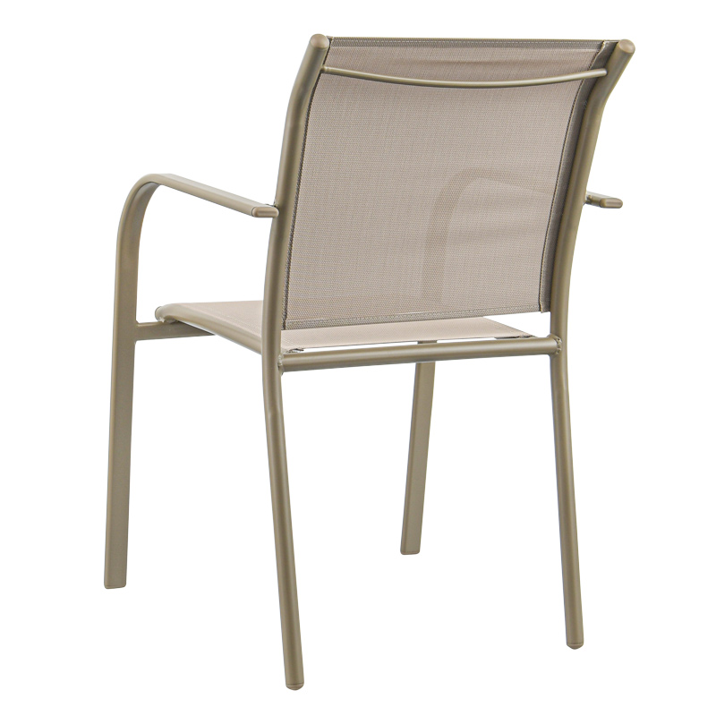 Chaise de jardin avec accoudoirs