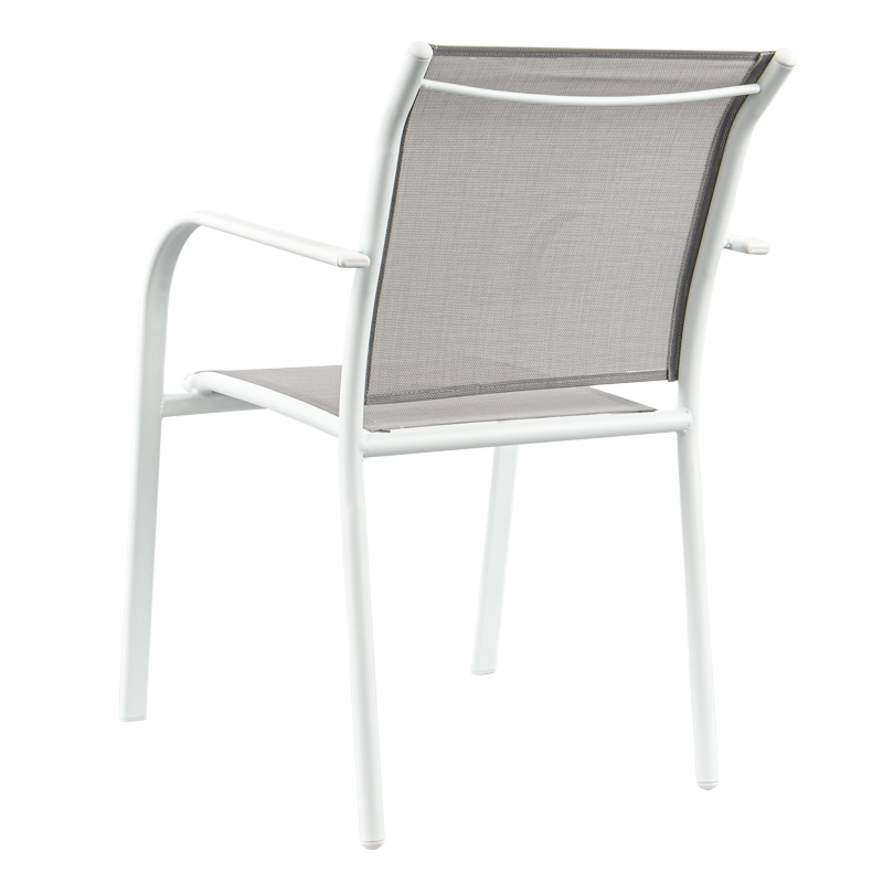 Chaise de jardin avec accoudoirs