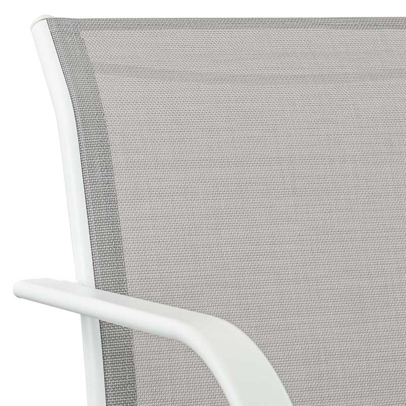 Chaise de jardin avec accoudoirs