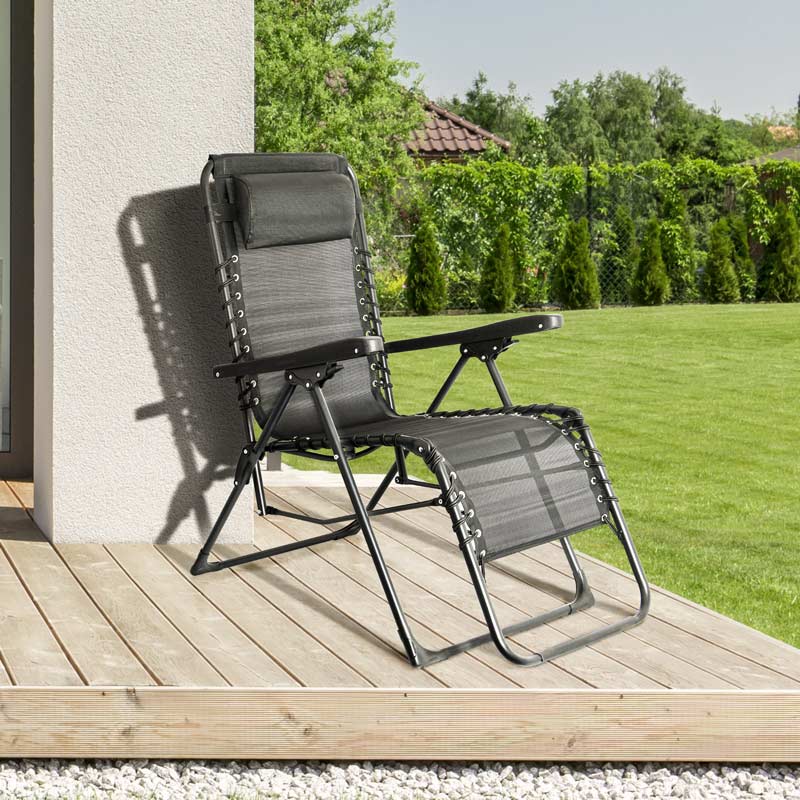 Fauteuil de jardin inclinable