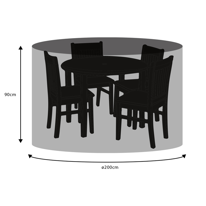 Housse de protection pour salon de jardin 