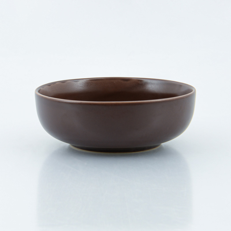 Poke bowl 'Marocchino' marron en grès