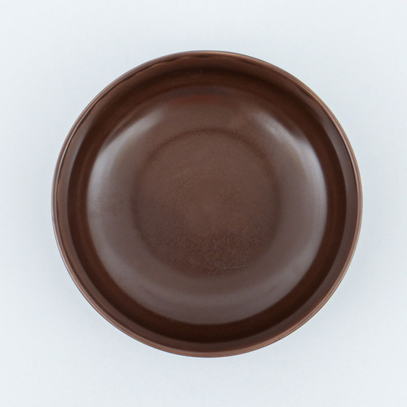 Poke bowl 'Marocchino' marron en grès