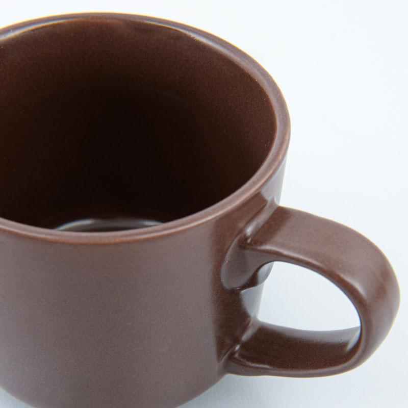 Tasse 'Marocchino' marron en grès