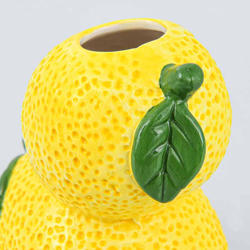 Vase lemon style 15cm