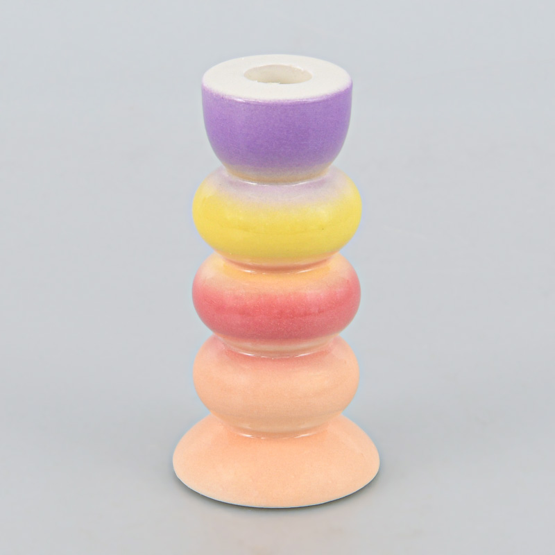 Porte bougie 'Pop' multicolore 