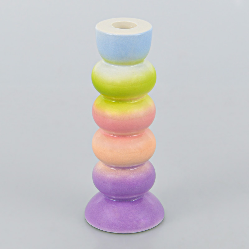 Porte bougie 'Pop' multicolore 