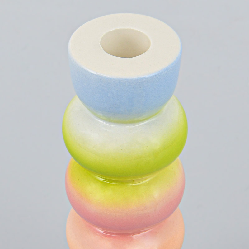 Porte bougie 'Pop' multicolore 