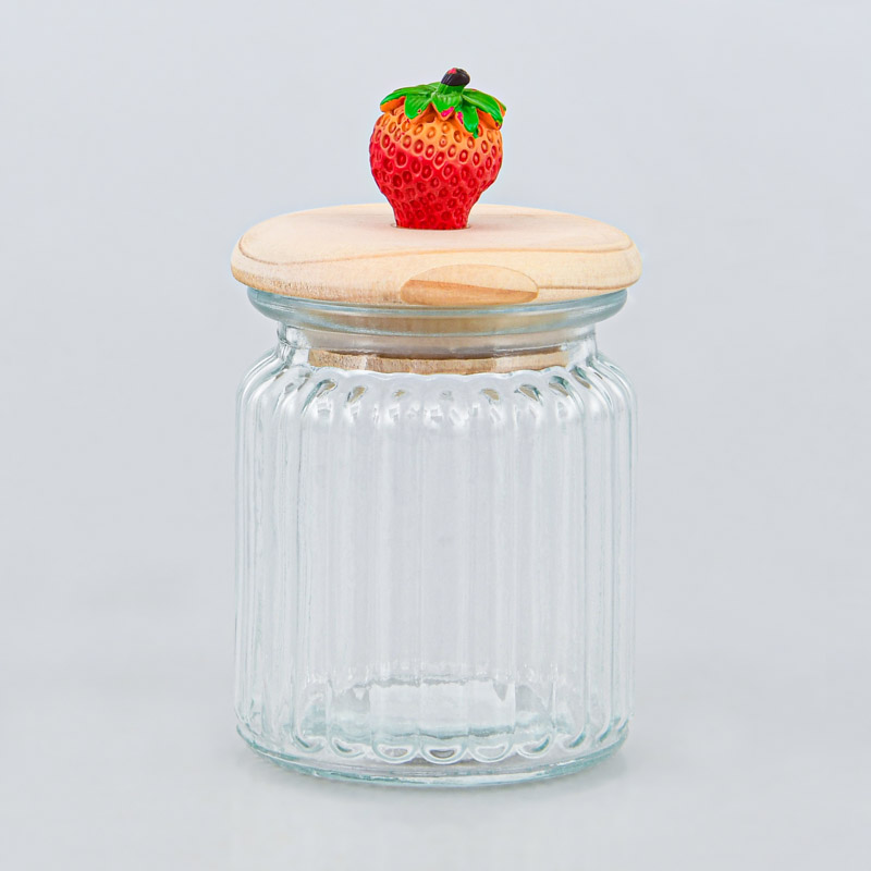 Bocal avec couvercle fruit 30cl 