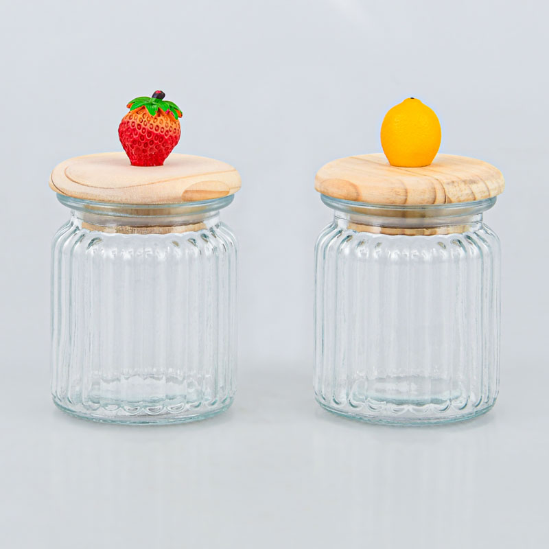 Bocal avec couvercle fruit 30cl 