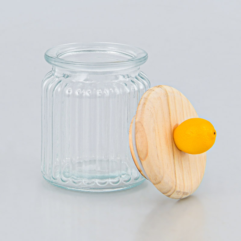 Bocal avec couvercle fruit 30cl 