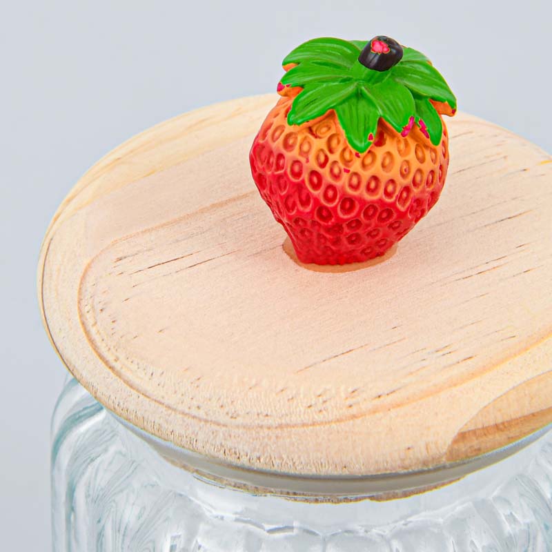 Bocal avec couvercle fruit 30cl 