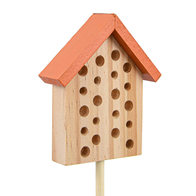 Maison à insectes sur pic 