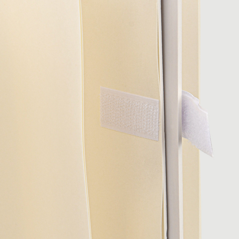 Bout de canapé pliable blanc