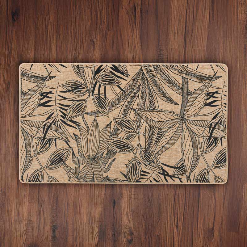 Tapis feuillage 