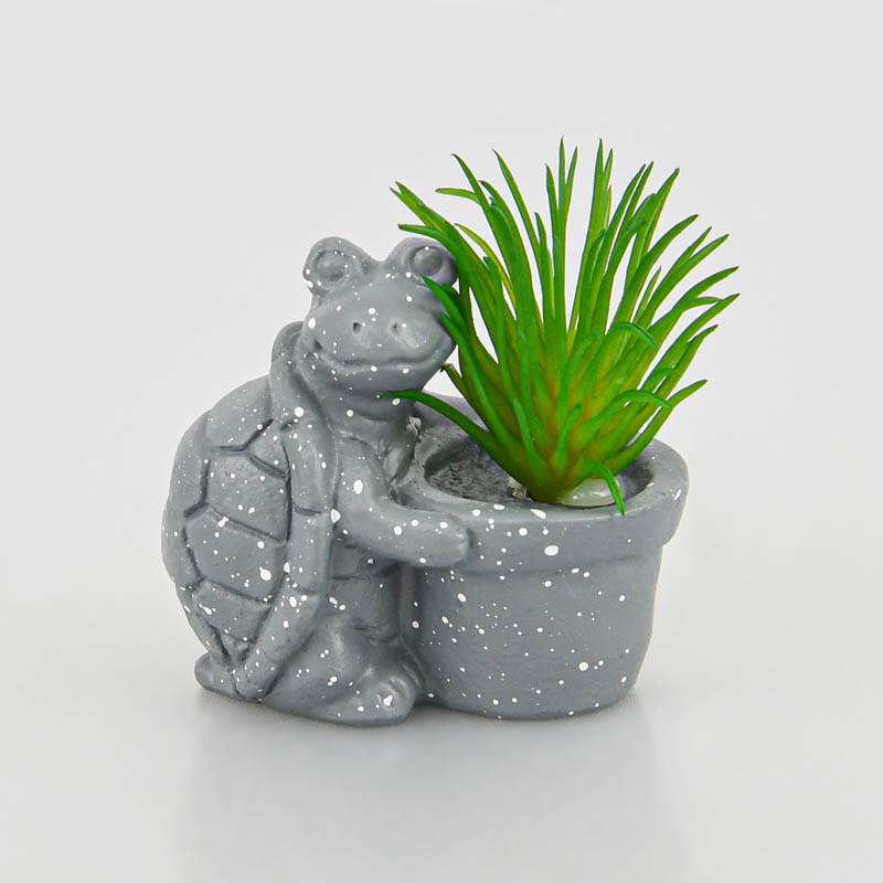 Plante grasse avec animal