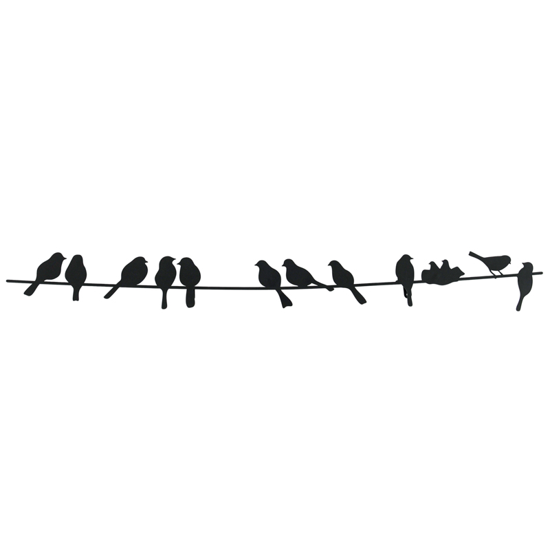 Décoration murale oiseaux 