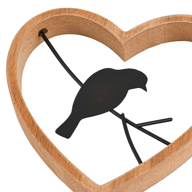 Décoration à suspendre coeur 