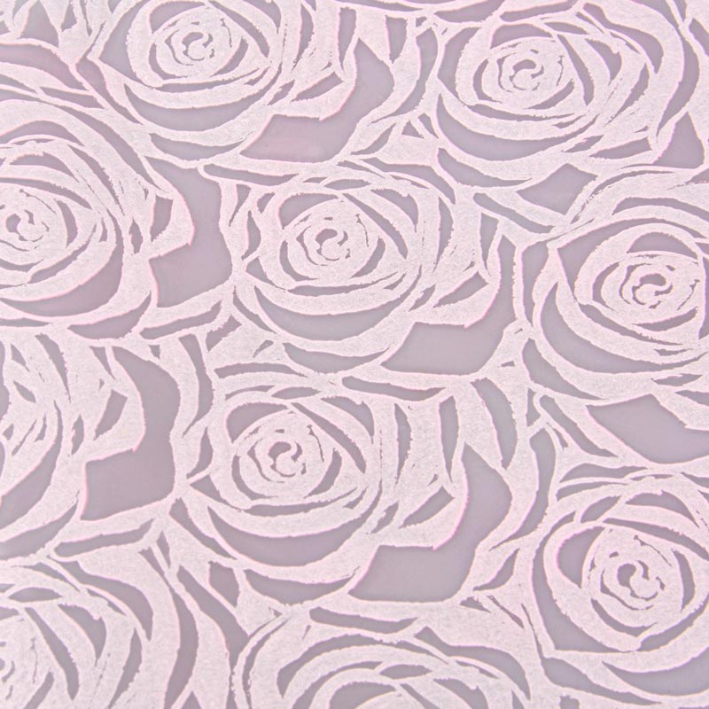 Chemin de table motifs de roses