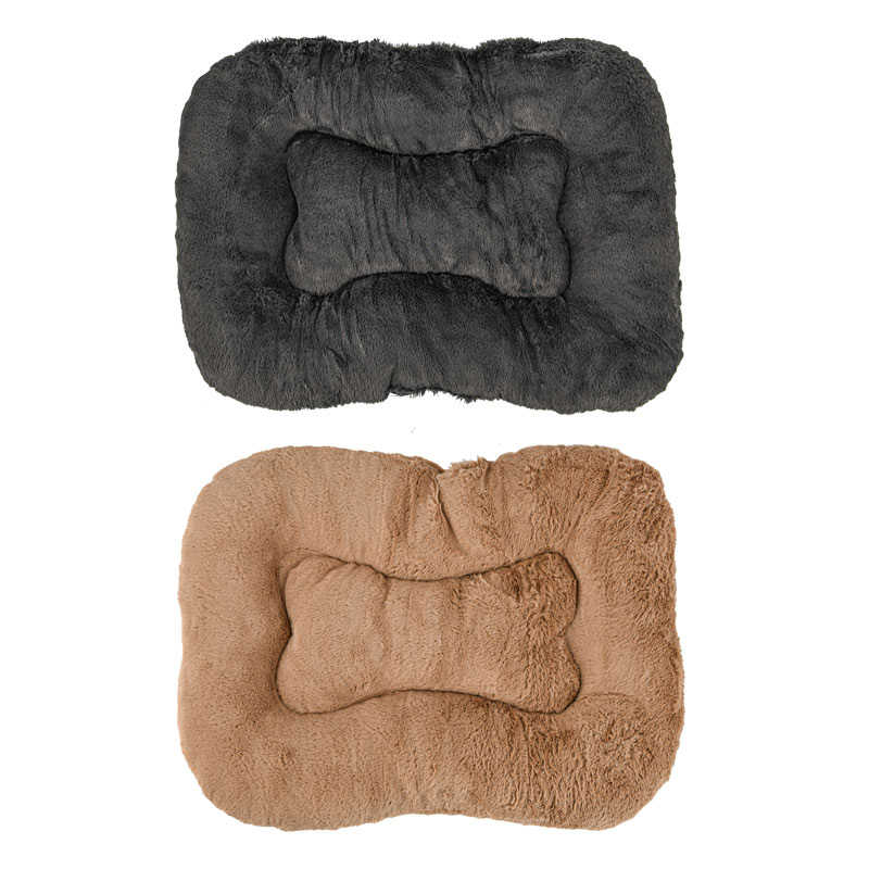 Coussin pour animaux décor os 