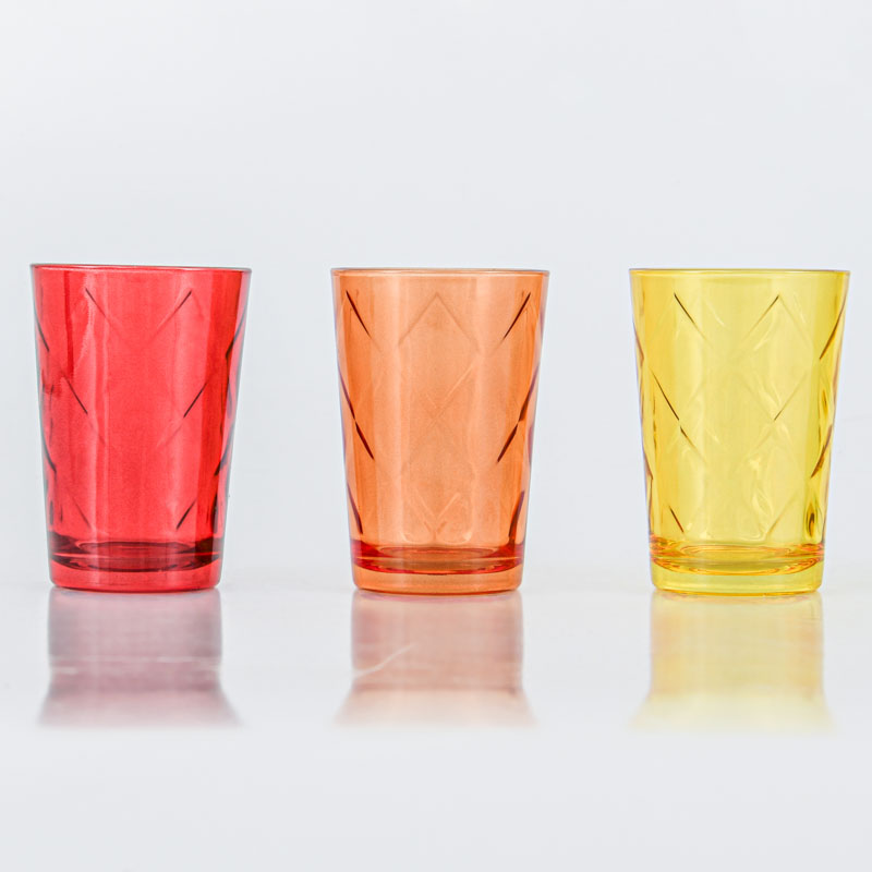 Lot de 6 verres colorés 'Mevsim' 20cl 