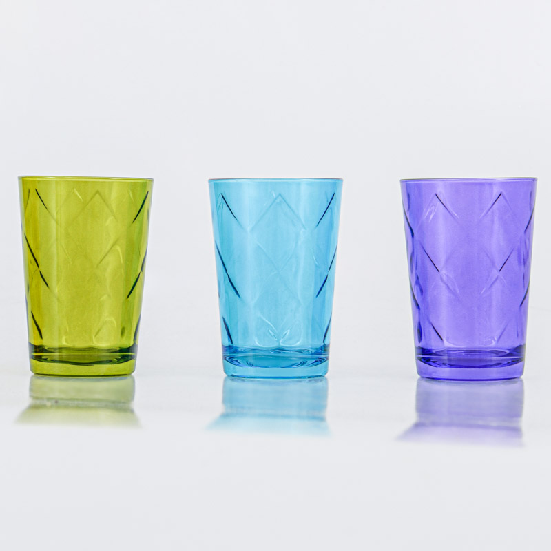 Lot de 6 verres colorés 'Mevsim' 20cl 