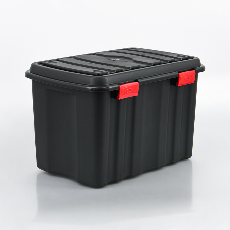 Bac de rangement noir 54L