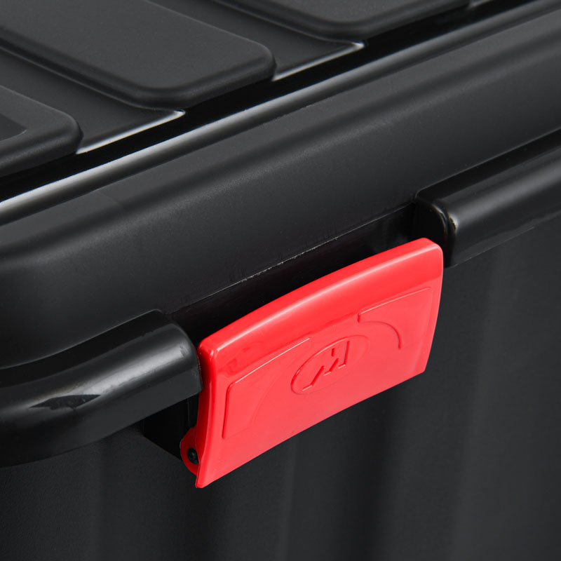 Bac de rangement noir 54L