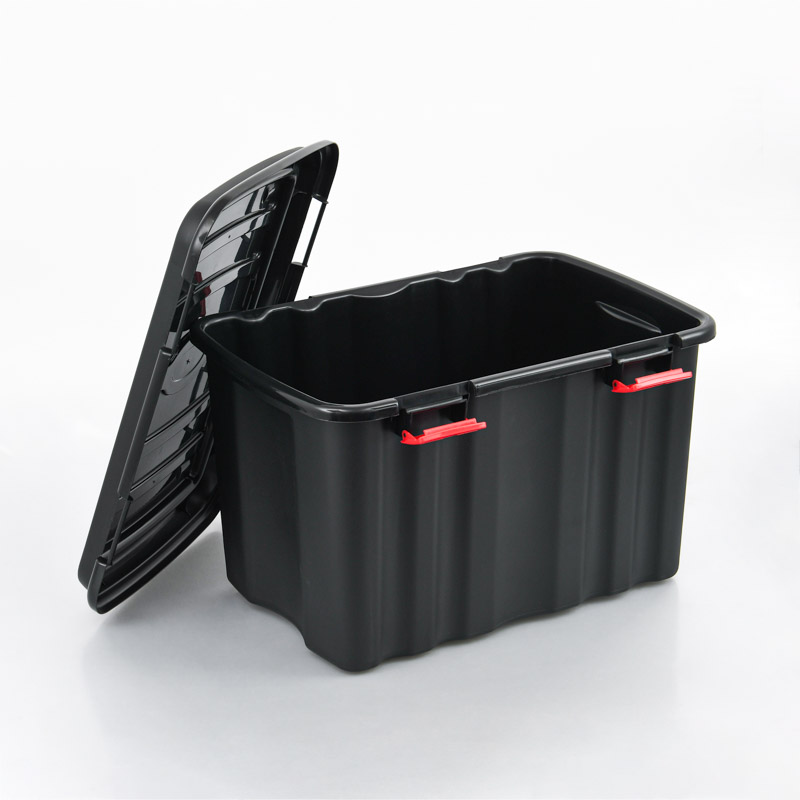 Bac de rangement noir 54L