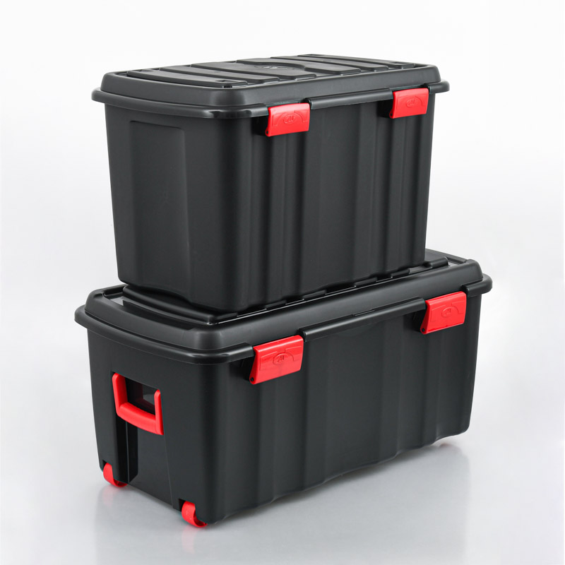 Bac de rangement noir 54L