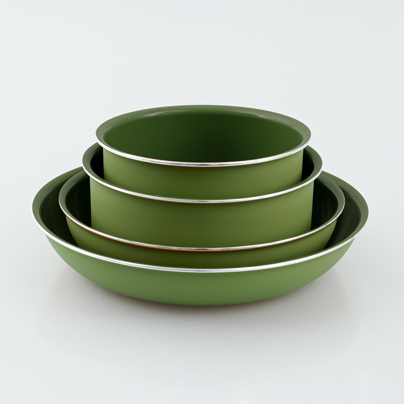 Set 5 pièces cuisson olive