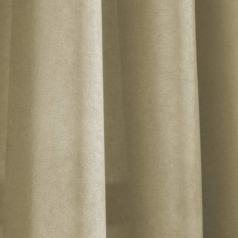 Rideau occultant 'Manelle' tissé beige 