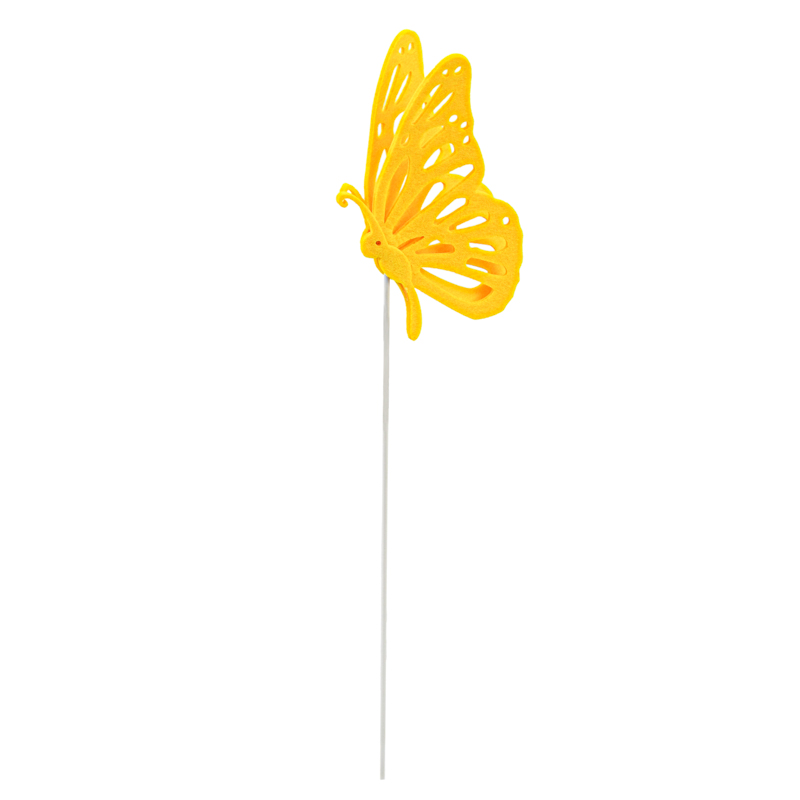Pique papillon en feutrine 