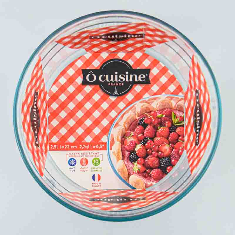 Moule à soufflé 'Ô Cuisine' transparent 