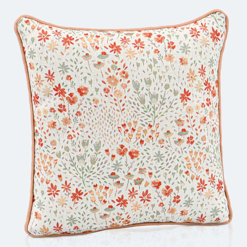 Coussin décoratif  imprimé 'Anthea' jaune