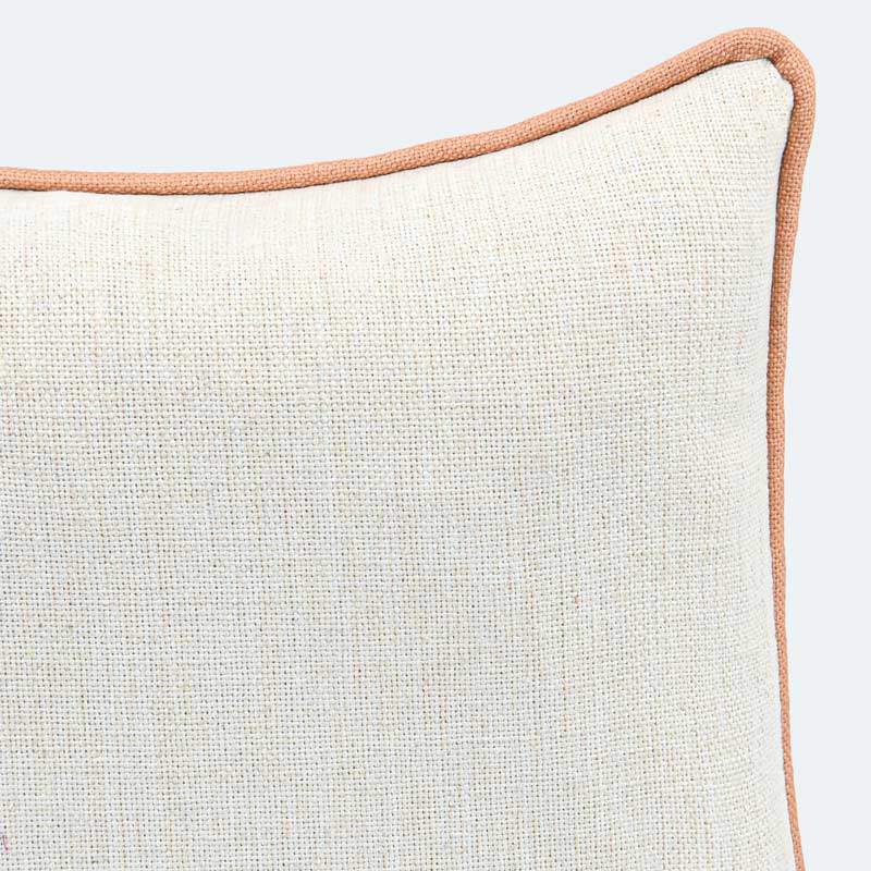 Coussin décoratif  imprimé 'Anthea' jaune