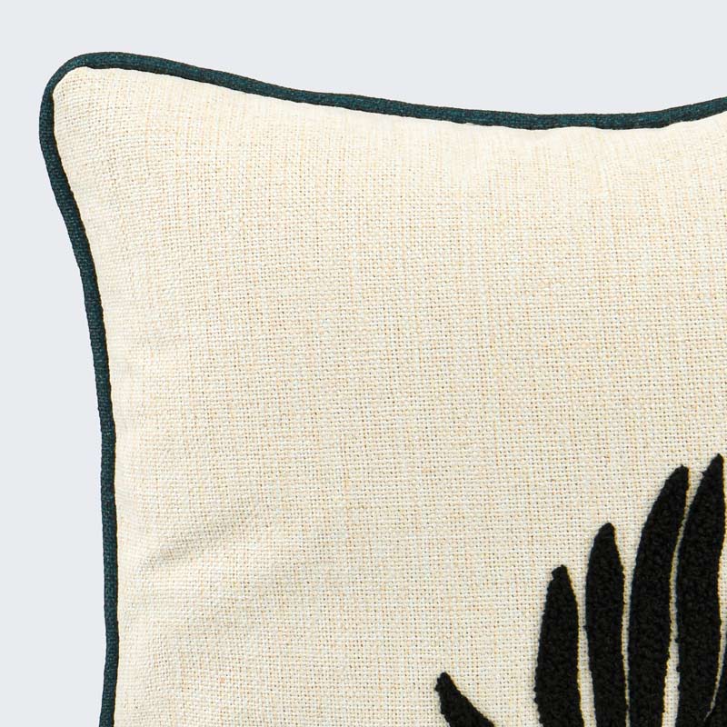 Coussin décoratif  imprimé 'Inaya' vert