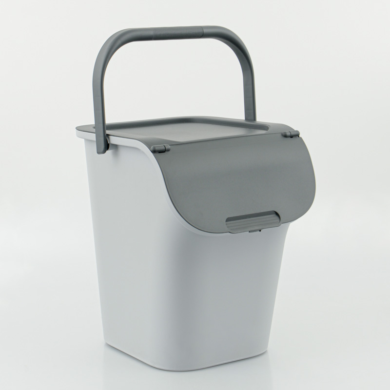 Bac de tri gris 40L 