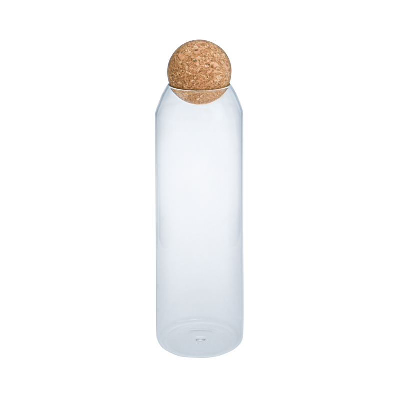 Carafe borosilicate avec bouchon de liège