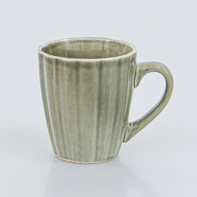 Mini mug 'Vintage Waves' grès émail réactif