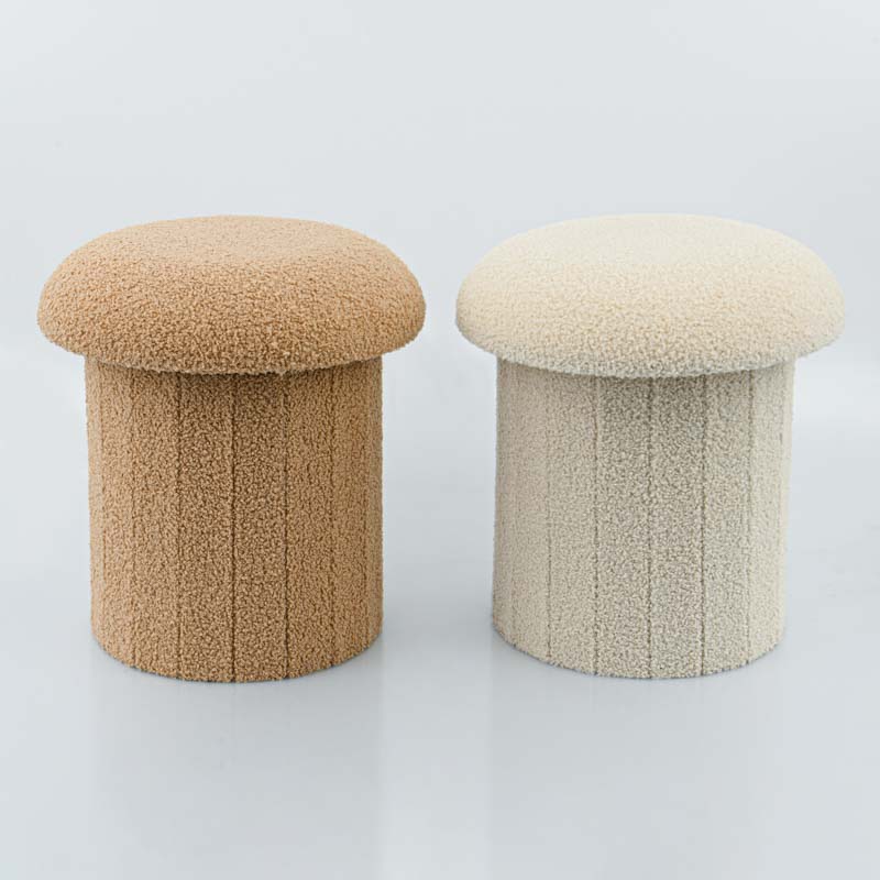 Coffre de rangement 'Teddy' pliable écru 