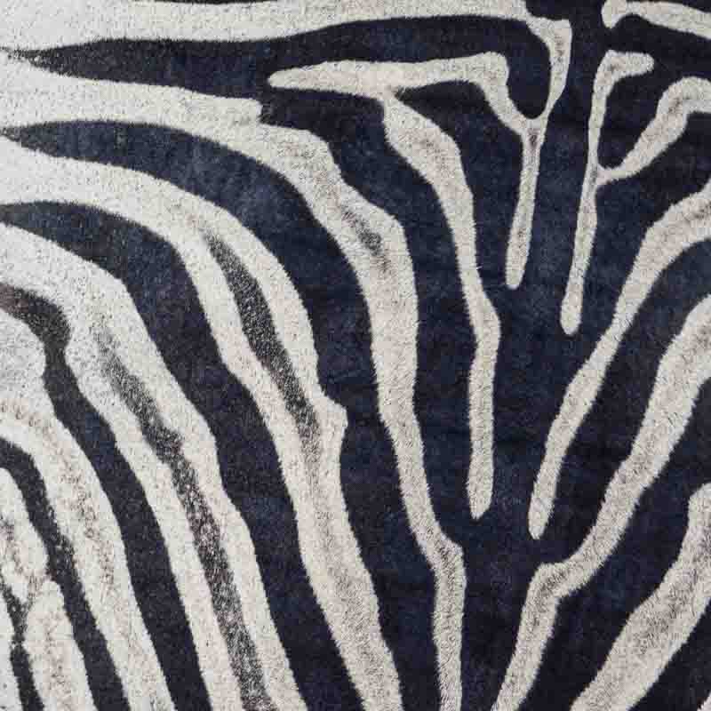 Tapis imitation 'Peau de zèbre'