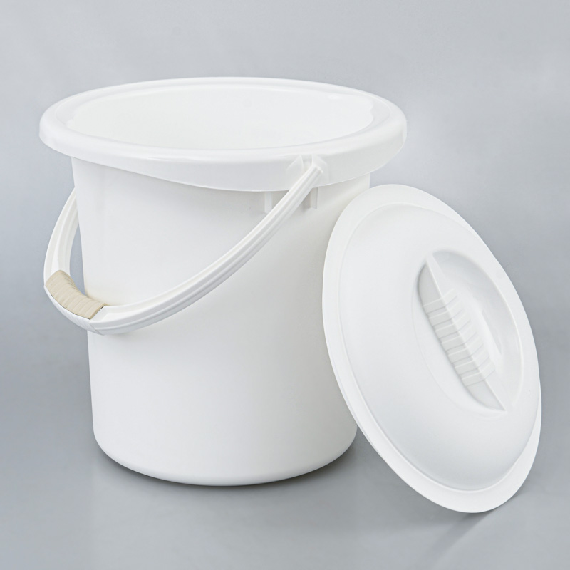 Seau hygiénique blanc 'Aurora'