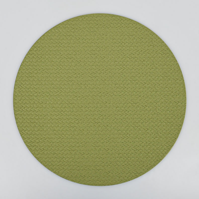 Set de table rond 'Latino' vert