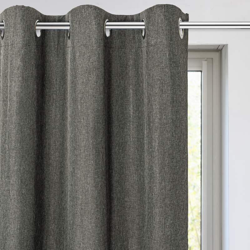 Rideau occultant 'Pietra' anthracite