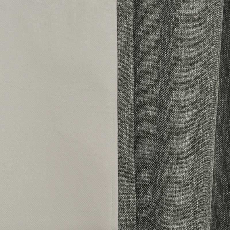 Rideau occultant 'Pietra' anthracite